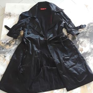 Dress trenchcoat silky size S/M